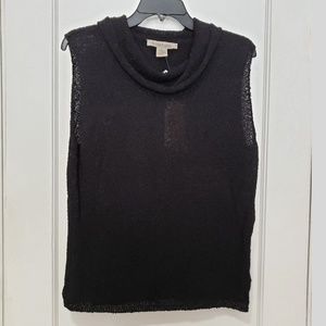 C.l.o.t.h.e.s. Black Knit top, size XL, NWT.